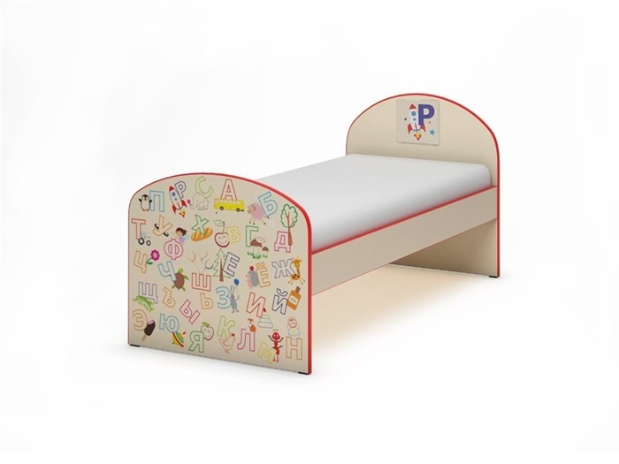 Детская кровать Азбука - фото 108239333