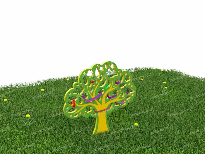 Игровой развивающий модуль«Творческая шнуровка» Модель: «Дерево» - фото 110191515