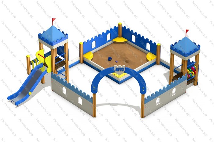 Детские и спортивные площадки на улицу, Песочный дворик ДПС - фото 110798943