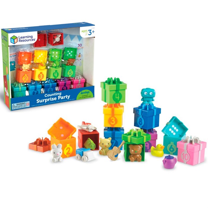Развивающая игрушка "Подарочки с сюрпризом" (30 элементов) Learning Resources - фото 115202866