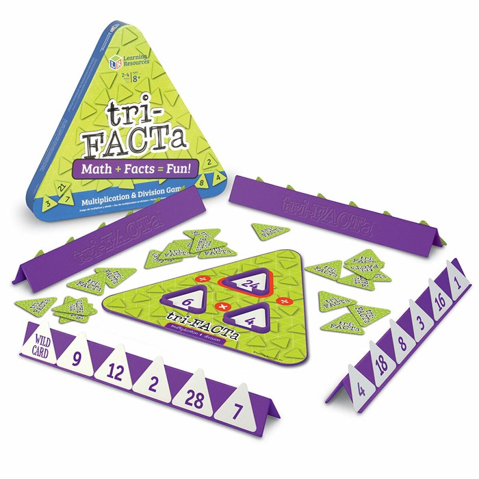 Развивающая игрушка "Tri-FACTa. Умножение и деление" Learning Resources LER3039 - фото 115203415