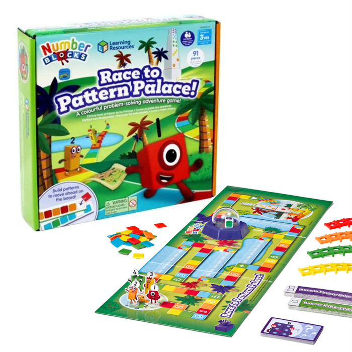 Развивающая игрушка Numberblocks "Дорога в Дворец Последовательностей" Learning Resources HM95400-UK - фото 115204368