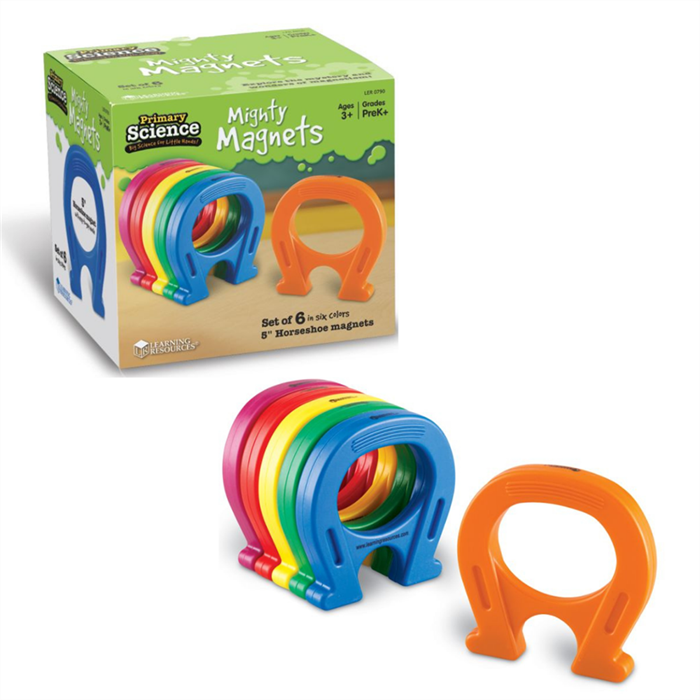 "Моя первая лаборатория. Магнит-подкова" (6 элементов) Learning Resources LER0790 - фото 115204732