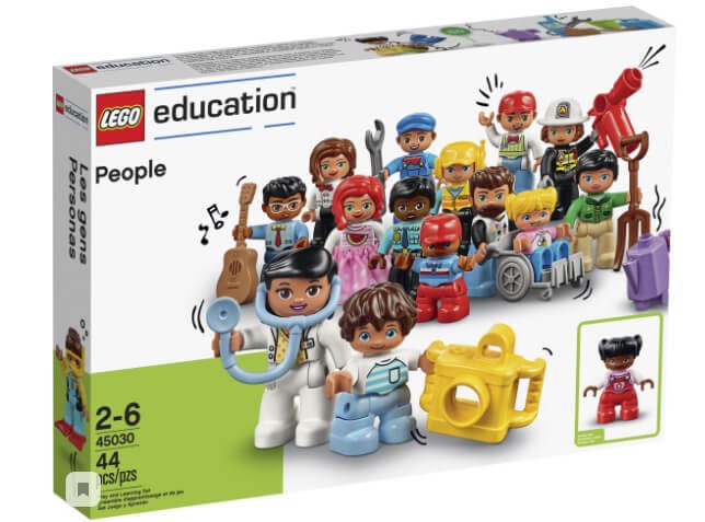Конструктор LEGO Education PreSchool "Люди" 45030 - фото 115208074