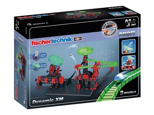 Динамический конструктор "Dynamic XM" Fischertechnik Profi 544618 - фото 115208194