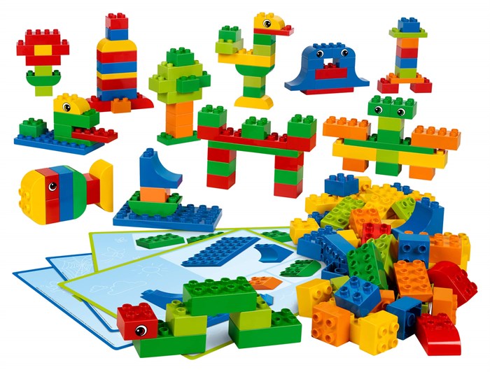 Кубики для творческих занятий LEGO Education 45019 (2+) - фото 115209009