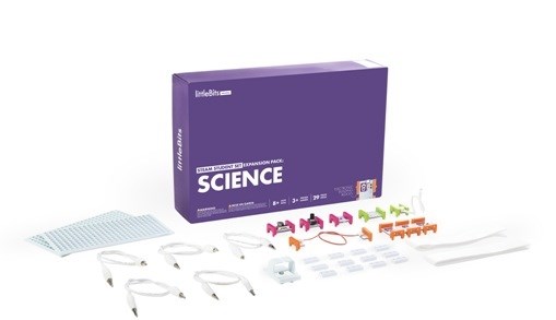 Ресурсный комплект модульной электроники Наука littleBits - фото 115211431