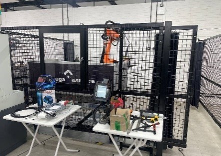 Комплект оборудования для выполнения задания «Полуавтоматическая сварка» (для роботов китайского производства) - фото 115212040