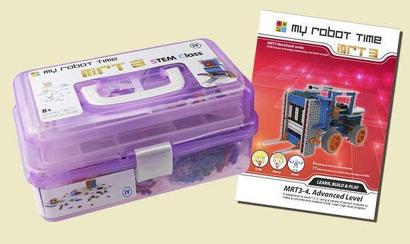 Электромеханический конструктор Huna My Robot Time 3 (1+2+3+4) - фото 115213183