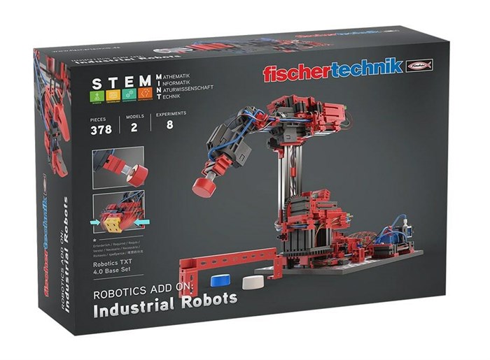 Дополнительный набор Fischertechnik STEM "Плюс: Промышленные роботы" 564064 - фото 115214939