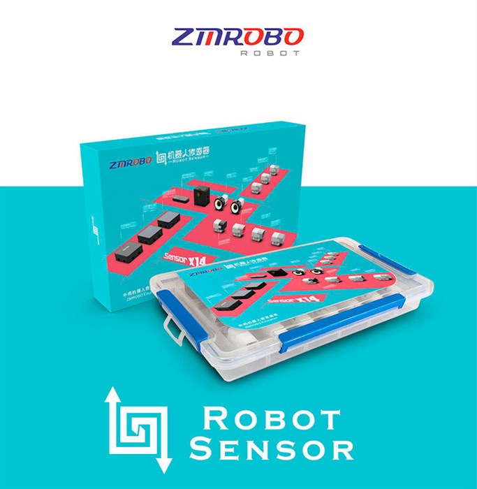 Набор модулей для робототехнических конструкторов Zmrobo "Robot Sensor Set" - фото 115215097