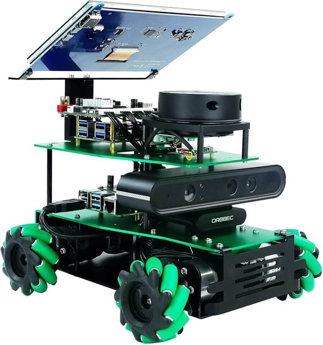 Робот-конструктор Yahboom ROSMASTER X3 Superior-RPi ROS Robot - фото 115215496