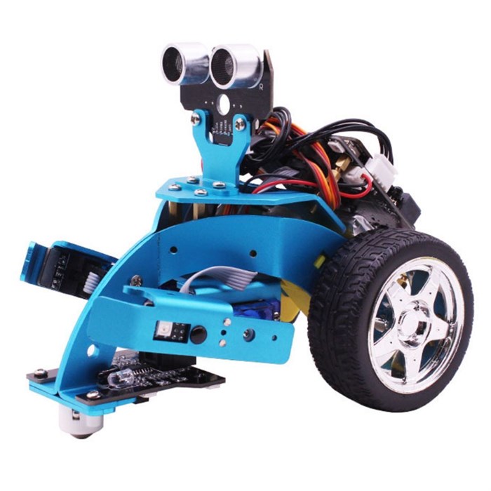 Робот-конструктор программируемый Yahboom micro:bit HelloBot Basic version - фото 115215522