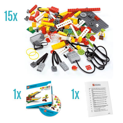 Стартовый комплект оборудования LEGO Перворобот Wedo на 30 учеников - фото 115216142