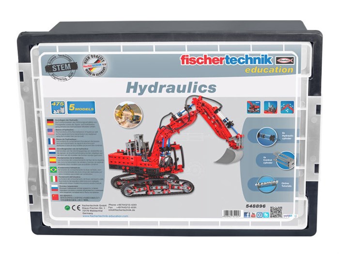 Электромеханический конструктор "Гидравлика" Fischertechnik 548896 - фото 115216208