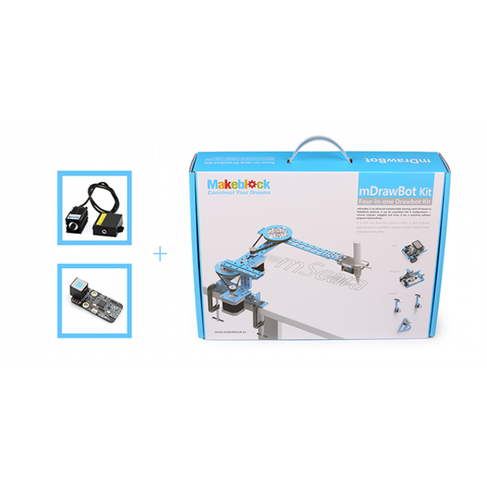 Универсальный образовательный набор mDrawbot Kit (Laser Engraver and Bluetooth Version) - фото 115216345