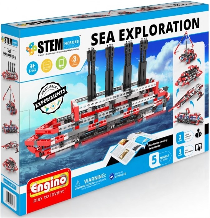 Конструктор "Морские исследования" ENGINO STEM Heroes STH71 - фото 115216369