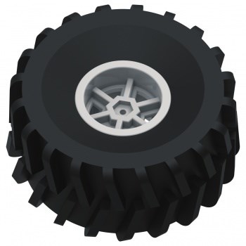 Вездеходное колесо серии TETRIX® MAX 39282 - фото 115216820