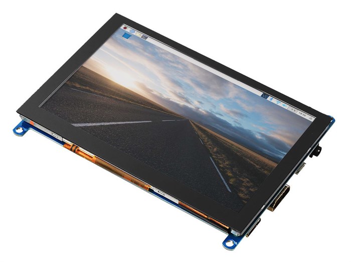 Цветной сенсорный HDMI-дисплей для Raspberry Pi 800×480 / 5” - фото 115217958