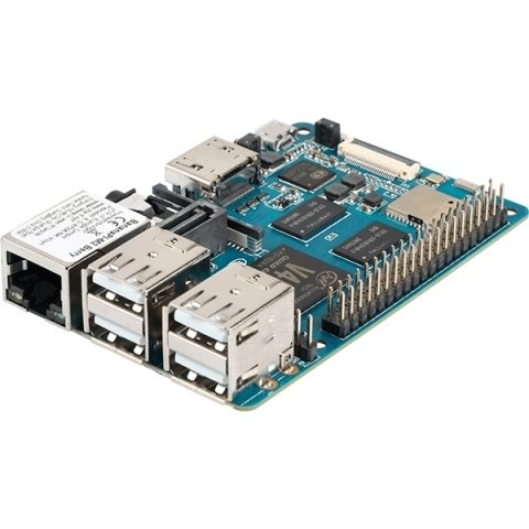 Одноплатный микрокомпьютер Banana Pi BPI-M2 Berry - фото 115218394