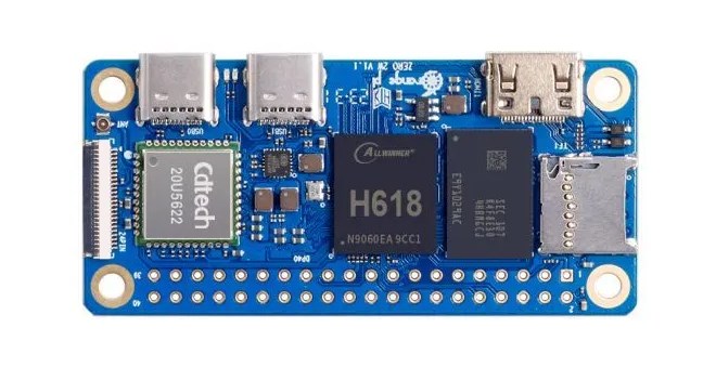 Микрокомпьютер одноплатный Orange Pi Zero 2W 4 GB - фото 115218476