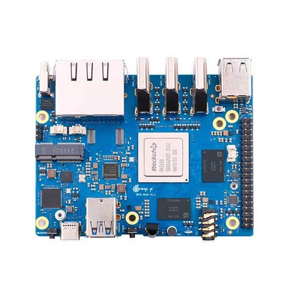 Одноплатный миникомпьютер Orange Pi 5 Plus 16 GB - фото 115218492
