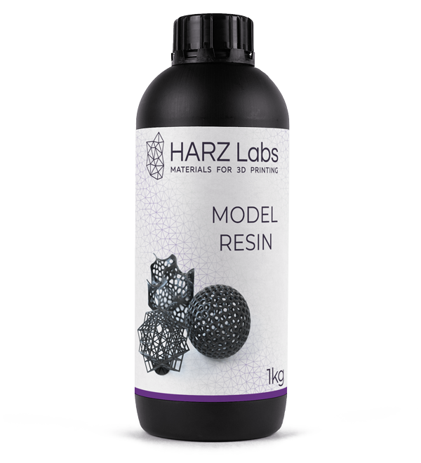 Фотополимерная смола HARZ Labs Model Resin (1000 гр) - фото 115222025