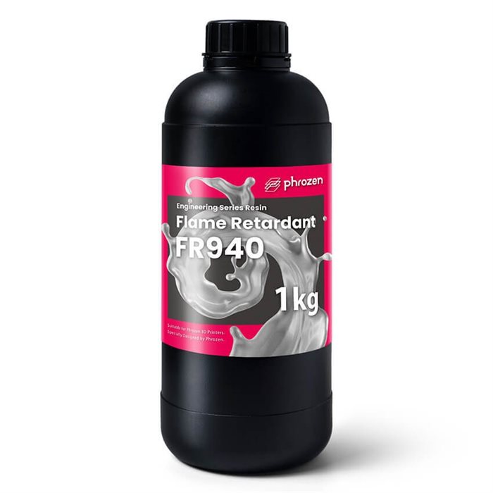 Фотополимерная смола Phrozen Flame Retardant: FR940, серая, 1 кг - фото 115222052