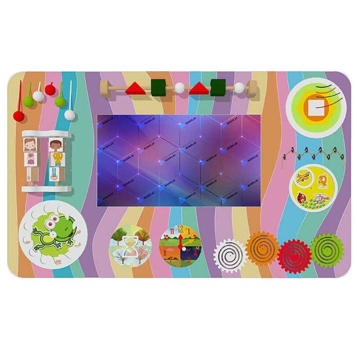 Интерактивный комплекс с бизибордом Ronplay Kids "Карамелька", 21,5" - фото 115243470