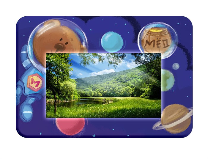 Развивающий комплекс Ronplay "Мишка и мёд" (ОС Android), 24" - фото 115246986