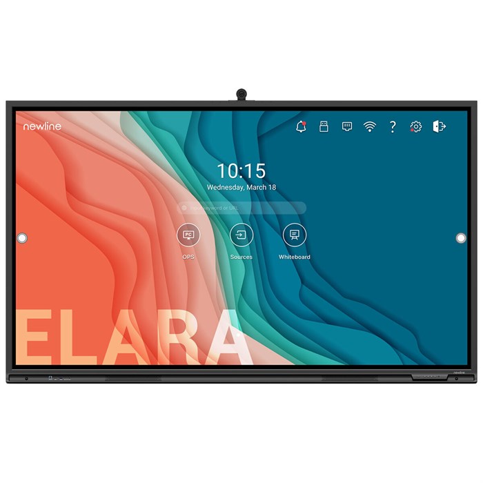 Интерактивная панель Newline TT-6522Q, 65", 4K, 4К-камера, 8 микрофонов, стекло 3.2 мм - фото 115247791