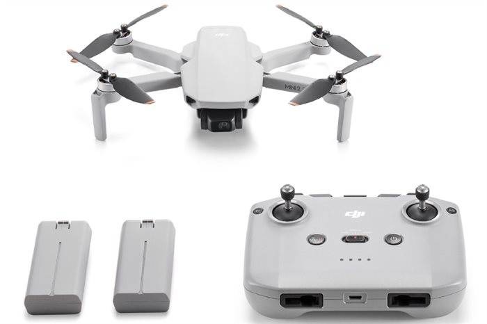 Квадрокоптер DJI Mini 2 SE Fly More Combo - фото 115248160