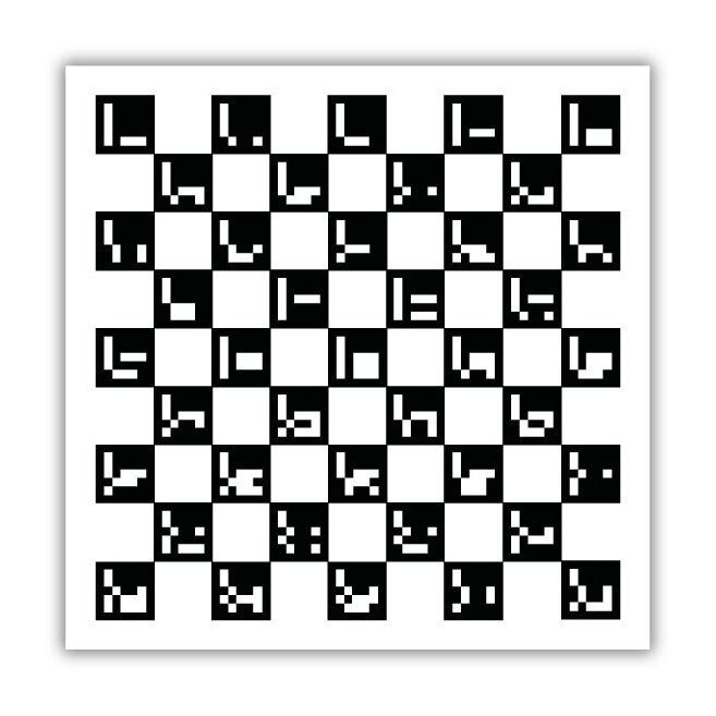 Поле aruco-меток (aruco-маркеров) BRLab, 2x2 м, 41 метка - фото 115249070