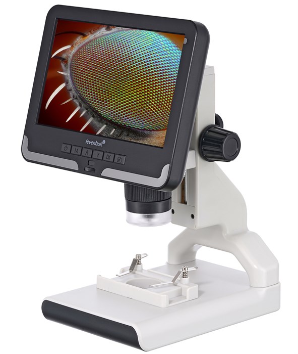 Микроскоп цифровой Levenhuk Rainbow DM700 LCD - фото 115254663