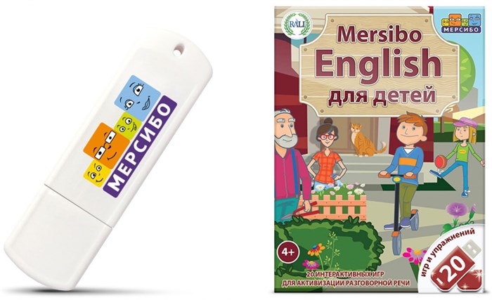 Набор игр для активизации разговорной речи на английском языке "Mersibo English для детей" - фото 115258198