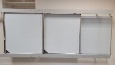 Подвесная настенная рельсовая система PolyGlide Doors 1.1 (двухрядная) ✅ - фото 115308769