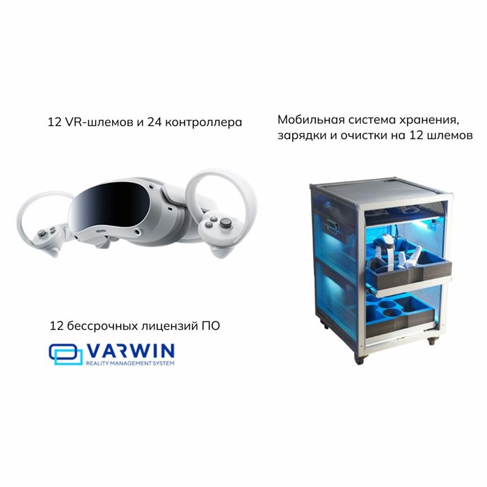 Комплект для класса виртуальной реальности Geckotouch VR12/4VW256 ✅ - фото 115309027