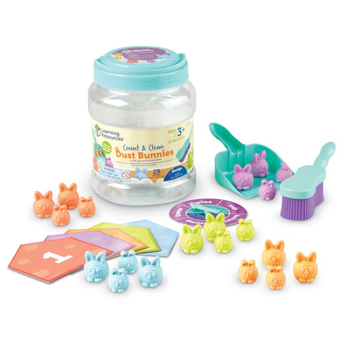 Развивающая игра "Уборка с крольчатами" (29 элементов) Learning Resources LER5073 - фото 115421089