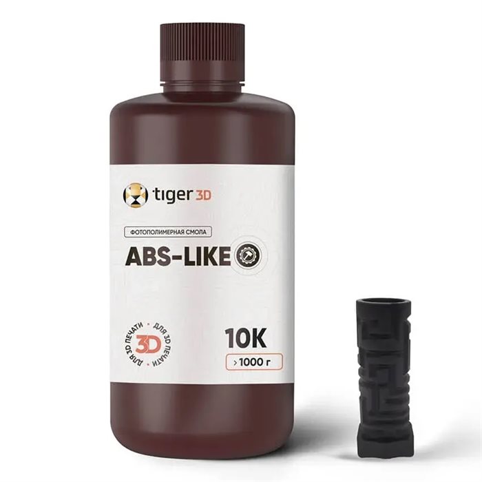 Фотополимерная смола Tiger 3D ABS-Like Resin 10K (1 кг) - фото 115797971