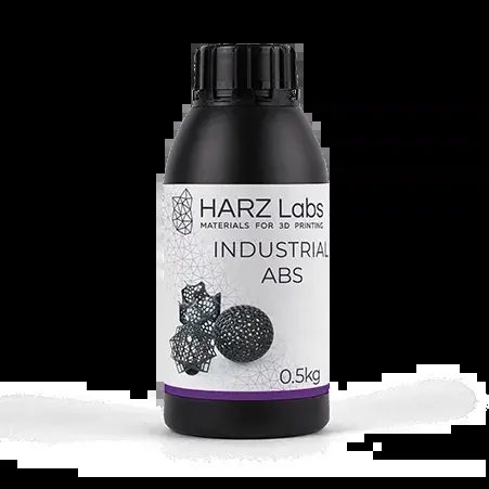 Фотополимерная смола HARZ Labs Industrial ABS Resin, черный - фото 115797988