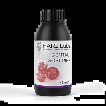 Фотополимерная смола HARZ Labs Dental Pink Soft, розовый - фото 115797994