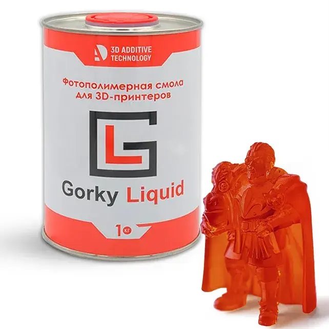 Фотополимерная смола Gorky Liquid Reactive (1000 гр) - фото 115798137
