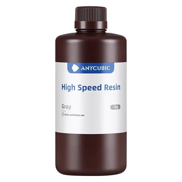 Фотополимерная смола Anycubic High Speed, серая (1 кг) - фото 115798165