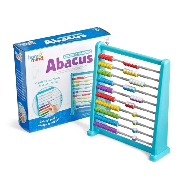 Развивающая игрушка "Счеты.Разноцветные бусины" (1 элемент) Learning Resources 94466 - фото 115806564