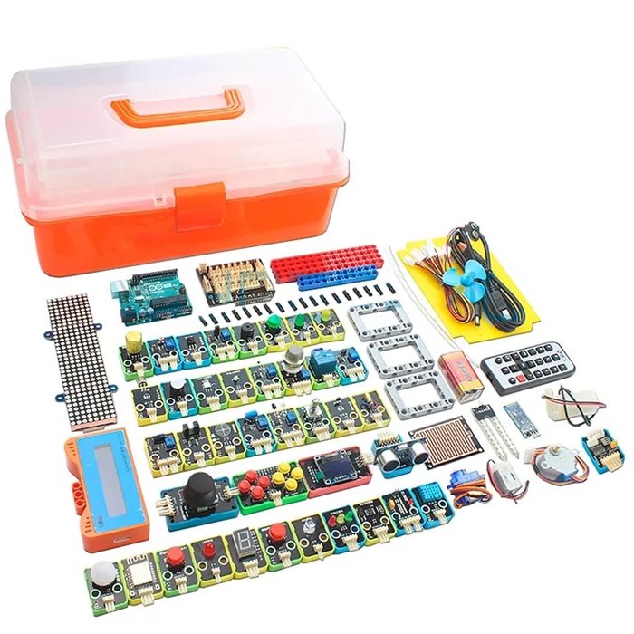 Набор для робототехники К5 Premium Edition (80 в 1) c платой Arduino UNO R3 - фото 115810914