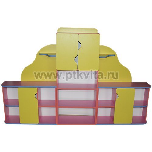 Игровая стенка"Настенька" арт. 17.1.153 - фото 117475679