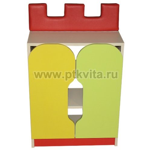 Кукольный шкаф игровой "Городок" арт. 17.3.185 - фото 117475859