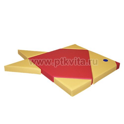 «Конструктор «Мат-головоломка «Рыбка» арт. 9КМ2 - фото 117476539