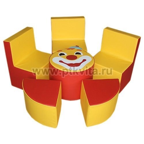«Клоун» комплект мягконабивной мебели арт. 3КМ19 - фото 117476916