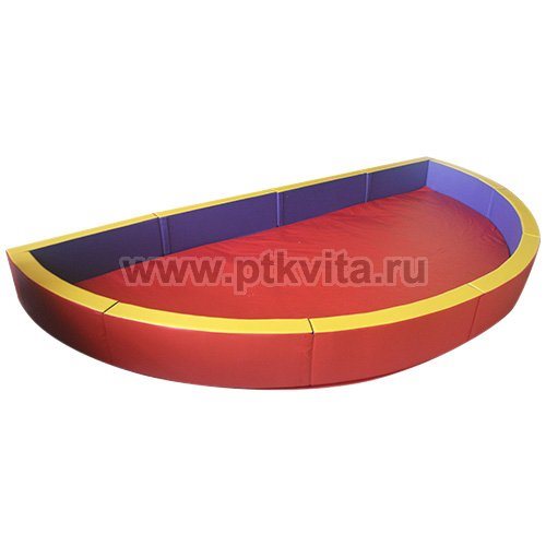 «Сухой бассейн» полукруглый разборный арт. 8РСП1 - фото 117477183